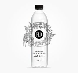 时尚简约与美学并存的矿泉水品牌包装设计