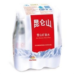 昆仑山矿泉水510ml×12支装 品质生活的健康之选，实惠与格调并存