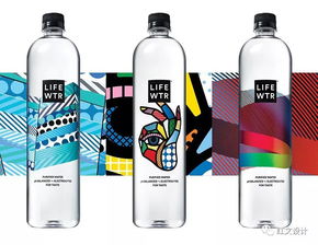 每瓶水都是一件艺术品 Lifewtr纯净水包装设计的美学解析